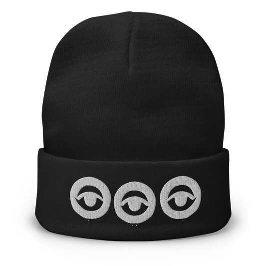 Embroidered Eyes (Beanie)